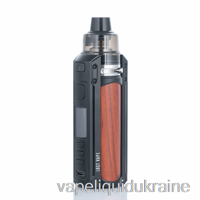 Vape Liquid Ukraine Lost Vape URSA QUEST 100W Pod Mod Kit Black / Red Sandalwood